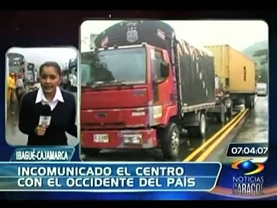 Derrumbes en la linea