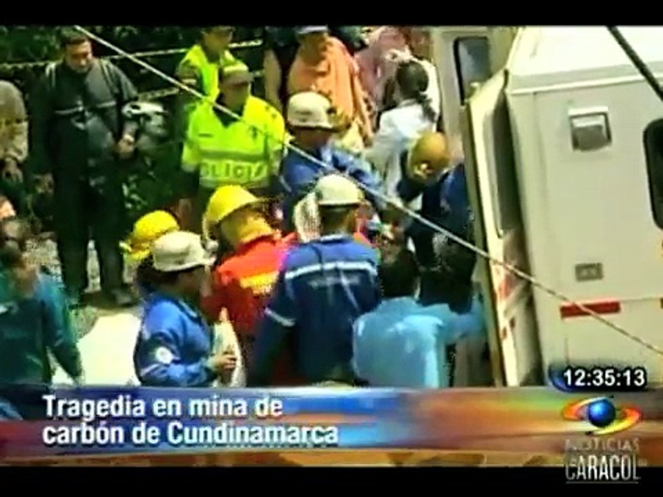 Tragedia en mina de carbón en Cundinamarca