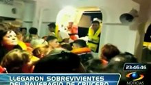 Regresan colombianos que estuvieron en el Costa Concordia