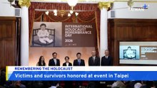Victims and Survivors of Holocaust Remembered at Event in Taipei