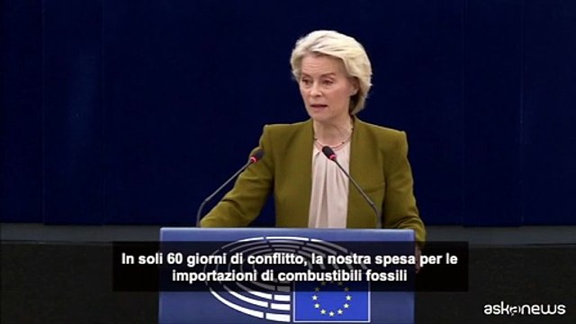 Iran, Von der Leyen: spesa import combustibili aumentata di 27 mld