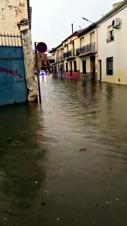 Tromba de agua en Herencia