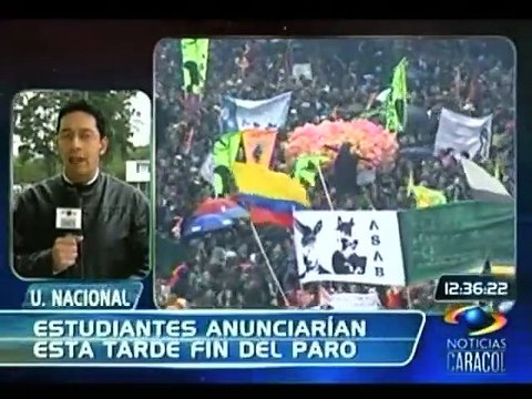 Condiciones para levantar el paro estudiantil en Colombia