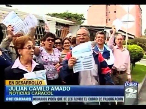 Protestas por altos costos de valorización en Bogotá