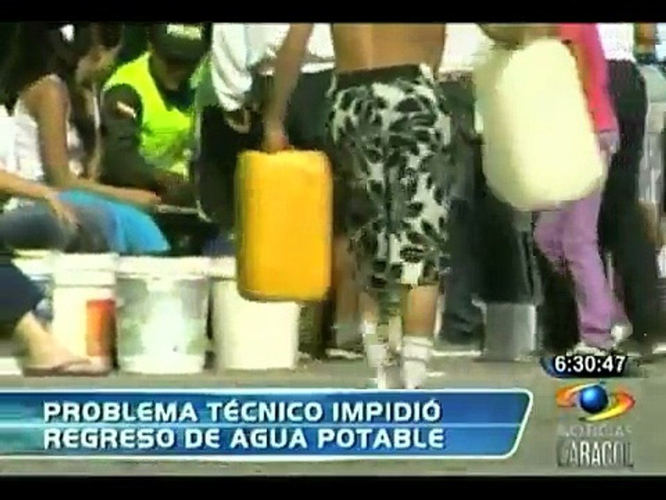Un día más sin agua