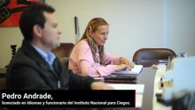 Así se leen con los dedos las memorias del conflicto