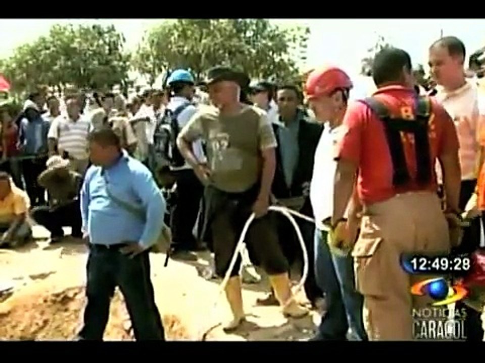 Rescate de obrero