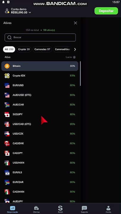 Tutorial Configurando Robô de Negociações Stockity Matix Trading Bots