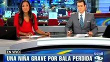 Menor en muerte cerebral por bala perdida