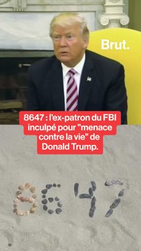8647 : l'ex-patron du FBI inculpé pour menace contre la vie de Donald Trump