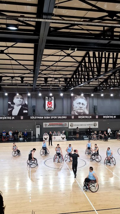 Maç Başladı - Beşiktaş v Antalya BŞB - Tekerlekli Sandalye Basketbol Süper Ligi 21. Hafta