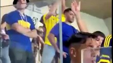 Un hincha de Boca fue detenido por gestos racistas ante Cruzeiro