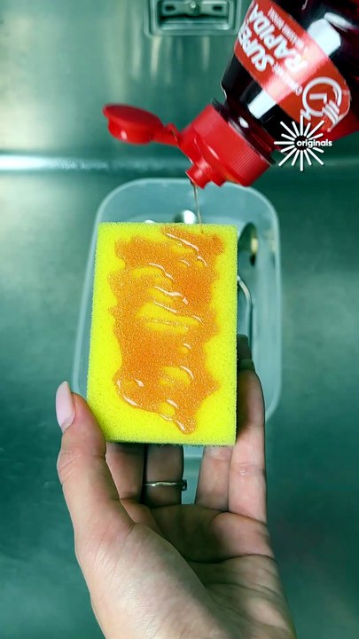 This cleaning hack saves so much time🧼🍴
