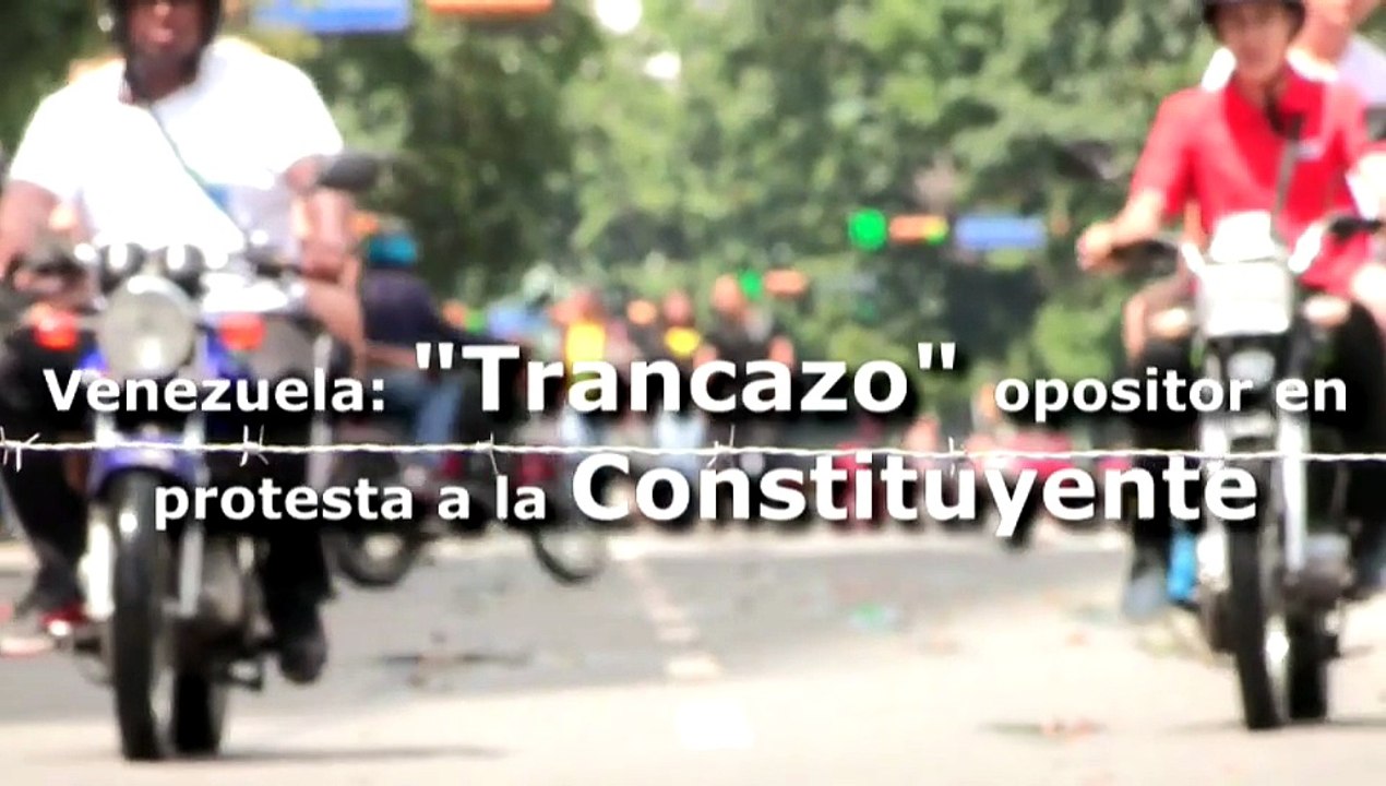 Opositores venezolanos protestan en las calles contra la Constituyente | El Espectador