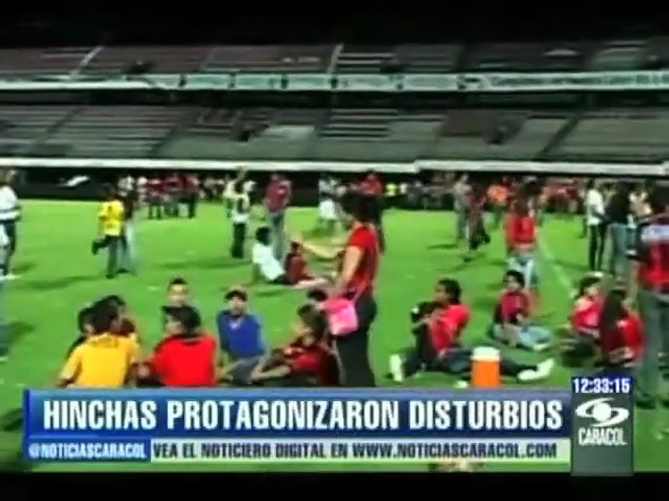 Disturbios en Cúcuta por eliminación del equipo local