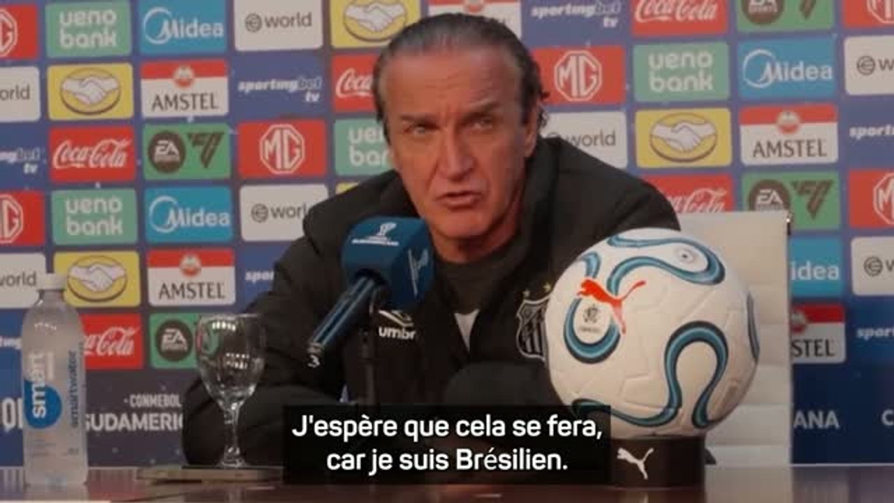 Santos - Cuca ravi de voir les supporters argentins encourager Neymar : "Une belle marque de soutien"