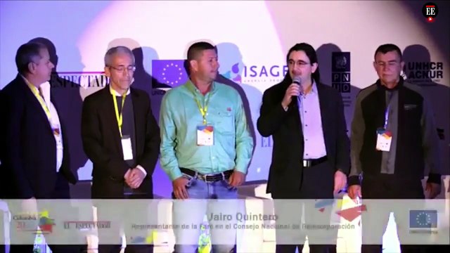 La emotiva reconciliación entre exjefes de las AUC y las Farc | El Espectador