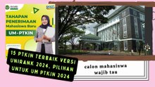 15 PTKIN Terbaik Versi UniRank terbaru, sebagai panduan  untuk UM PTKIN  calon mahasiswa harus tau