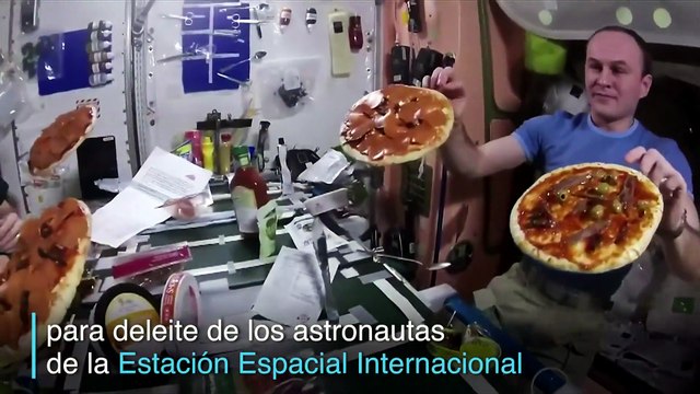 Astronautas preparan pizzas en la Estación Espacial Internacional | El Espectador