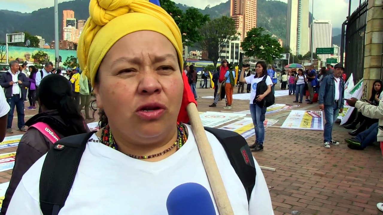 Marchando por la paz