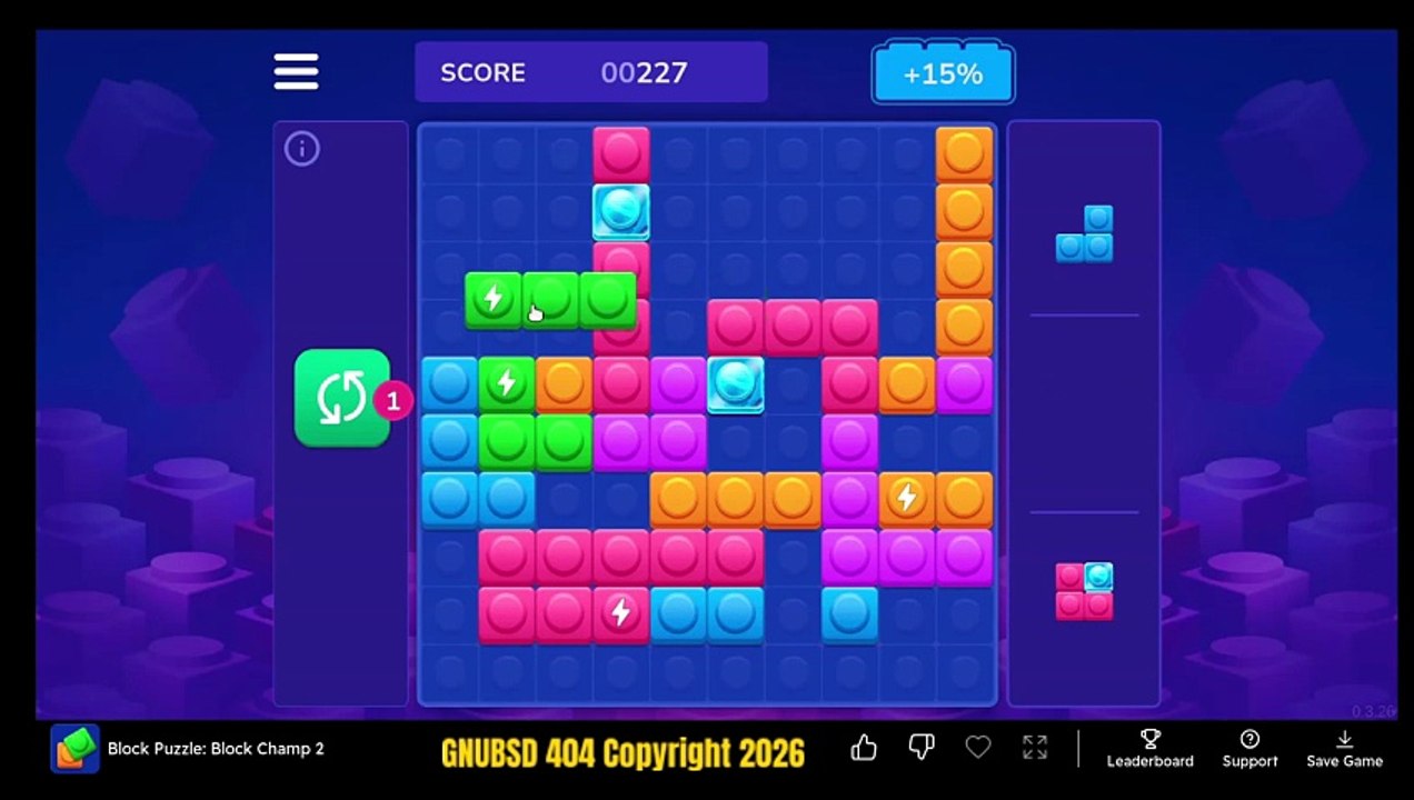 GNUBSD 404 Short N95 Crazy Games N3 Block Champ 2 (Linux/Web)
