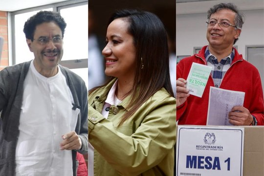 Cepeda y Corcho ya votaron: así está la consulta de la izquierda