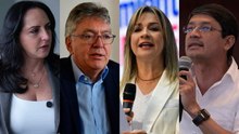 Este fue el duro choque de precandidatos por bombardeos y seguridad en debate de El Espectador