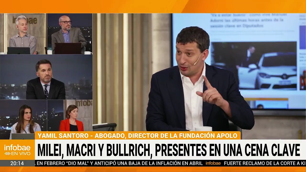 Yamil Santoro: "Quiero que Dante Gebel sea presidente"