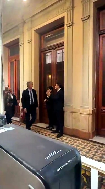 La salida de Karina Milei y el resto del Gabinete tras la exposición de Adorni