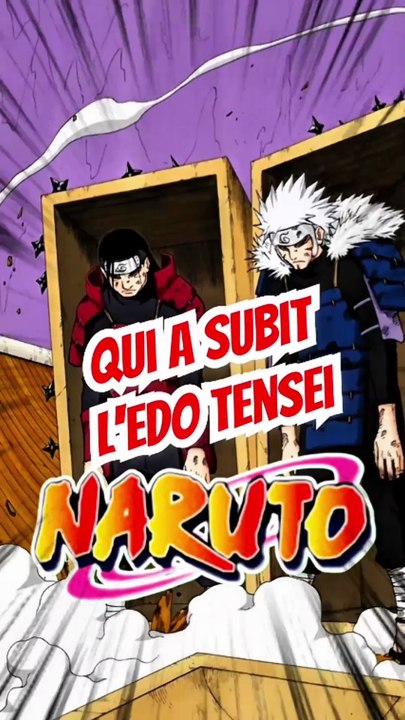 Qui a subit l'edo tensei dans NARUTO