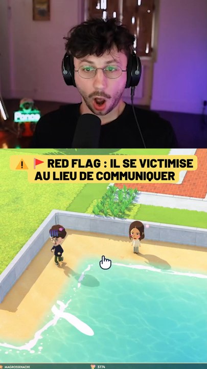 AurélienGUE le red flag en mode "lalalala j'entends pas🙉"