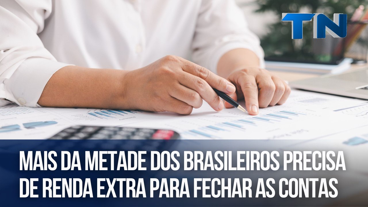 Mais da metade dos brasileiros precisa de renda extra para fechar as contas