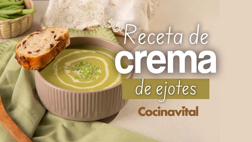 Receta de crema de ejotes ¡En 5 sencillos pasos!