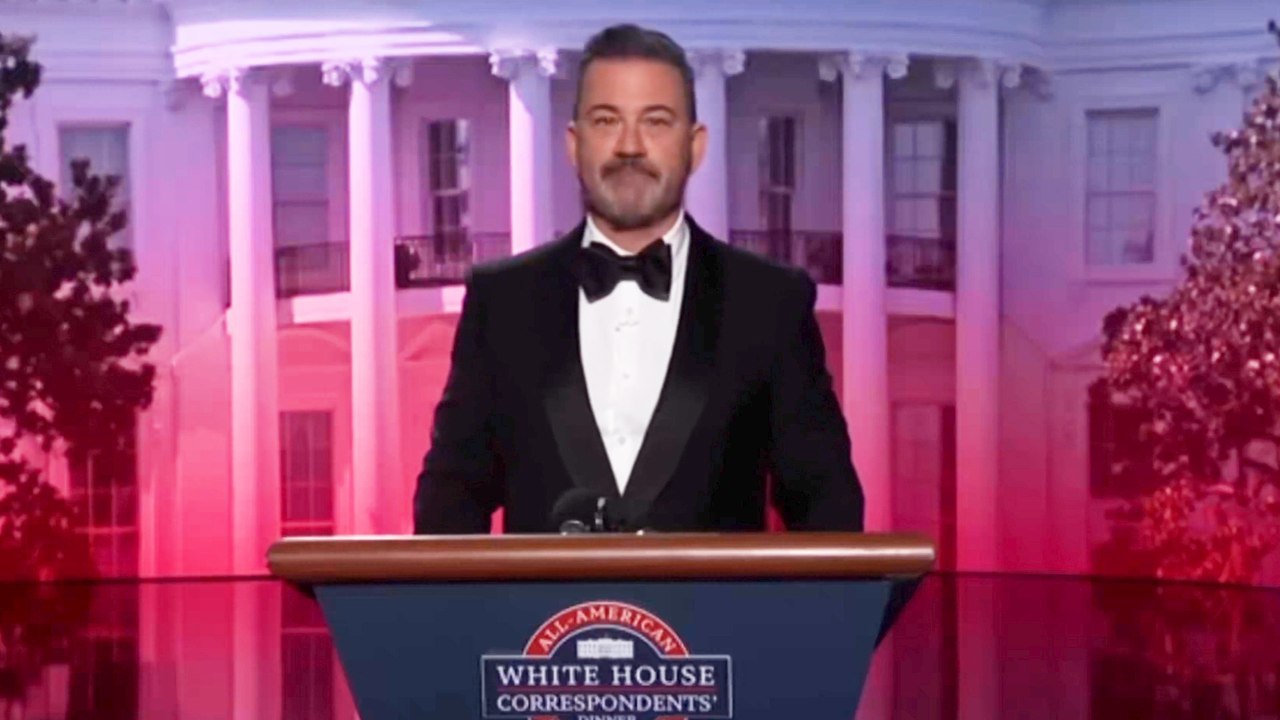 Jimmy Kimmel ironise sur sa blague controversée visant les époux Trump