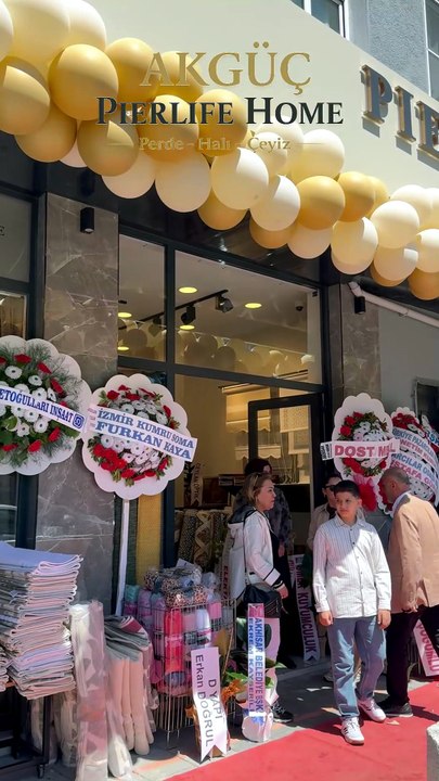Akgüç Perde, Çeyiz ve Halı İşletmesi Törenle Açıldı