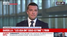 Jordan Bardella ne juge pas "judicieux" d'envoyer des troupes françaises dans le détroit d'Ormuz en absence "d'un cessez-le-feu durable"
