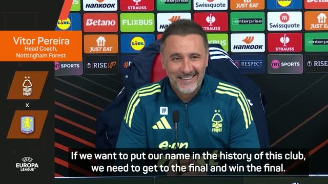 Pereira taking inspiration from Forest's European history