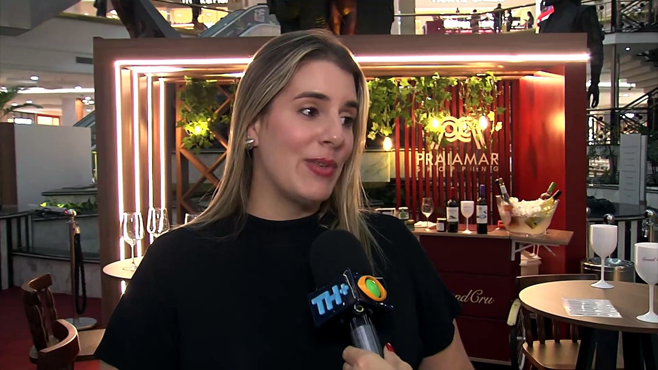 Praiamar Shopping realiza workshops com degustação de vinhos