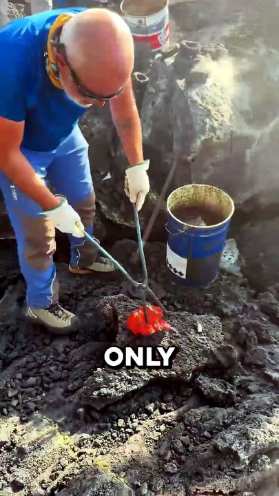 He Has 20 Seconds To Turn Lava Into This 🤯