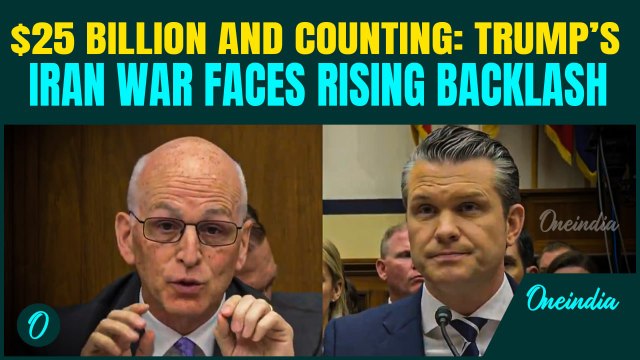‘$25 Billion’, Pentagon DISCLOSES Cost of Iran War Publicly, Dems Target Trump Ahead of Midterms
