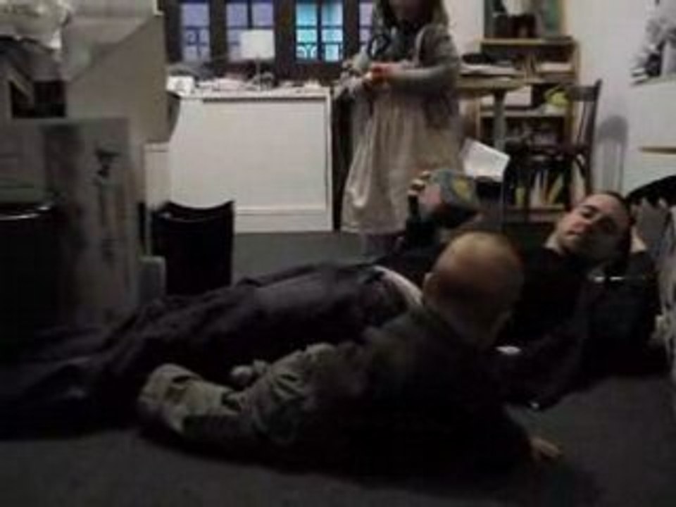 Maria danse & Gaël rampe (8 avril 2008)