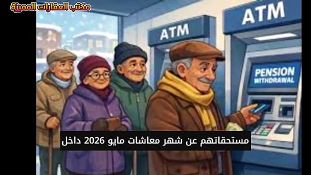 مفاجأة سارة لاصحاب المعاشات تبكير صرف معاشات مايو 2026