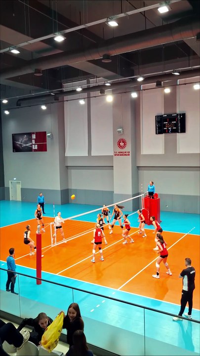 İkinci Set Sonucu - Beşiktaş 9-25 Eczacıbaşı - Genç Kızlar Süper Ligi 18. Hafta