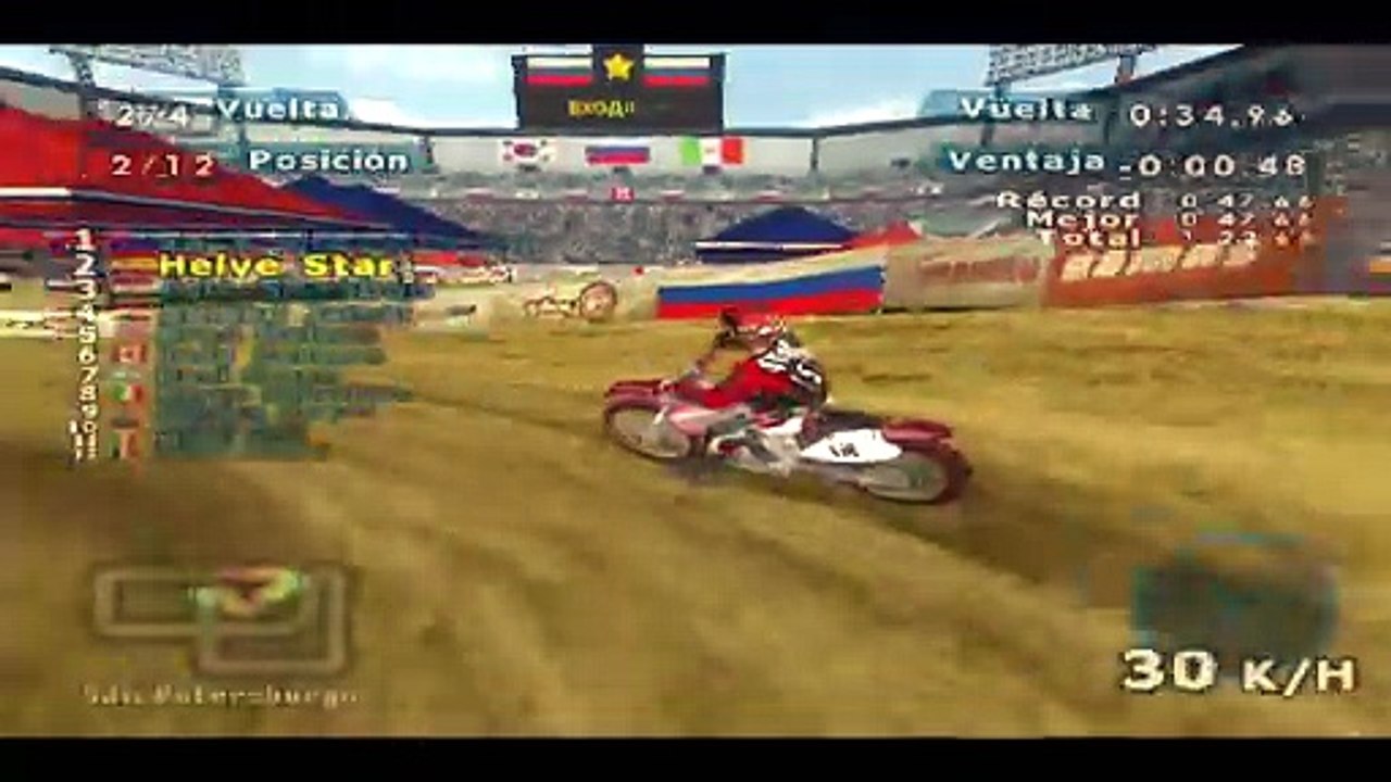 MX World Tour PS2 - Modo Carrera - Parte 23 - PS3 Super Slim