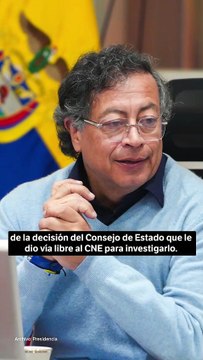 Corte Constitucional suspende investigación del CNE contra presidente Petro