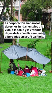 Tribunal de Cundinamarca ordenó evacuación de familias emberá en la UPI La Rioja