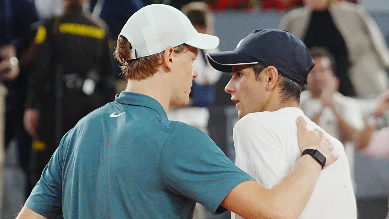 Rückhand sorgt für Riesenjubel: Sinner beendet Jodars Märchen in Madrid