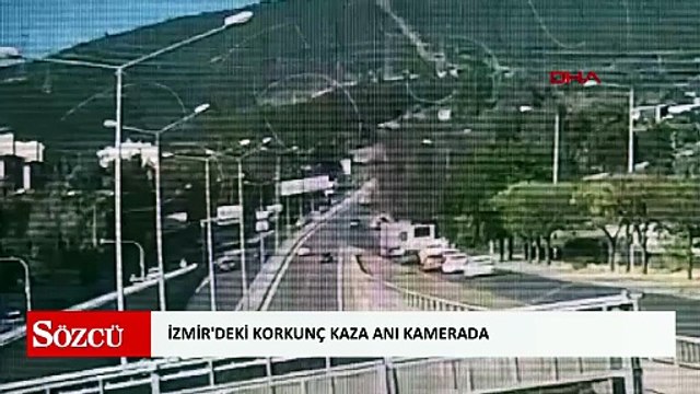 İzmir'de freni boşalan TIR, 9 araca çarptı: 3 ölü, 1’si polis 4 yaralı