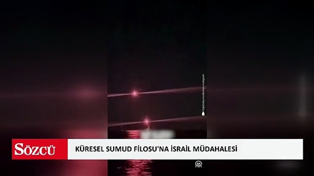 Global Sumud Filosu, Yunanistan yakınlarında İsrail savaş gemilerince abluka altına alındı