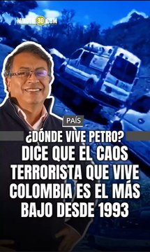 Tras un fin de semana marcado por 21 muertes en Cajibío y decenas de atentados, el presidente Gustavo Petro aseguró que la tasa de homicidios en Colombia es comparable a los niveles post-acuerdo de paz.